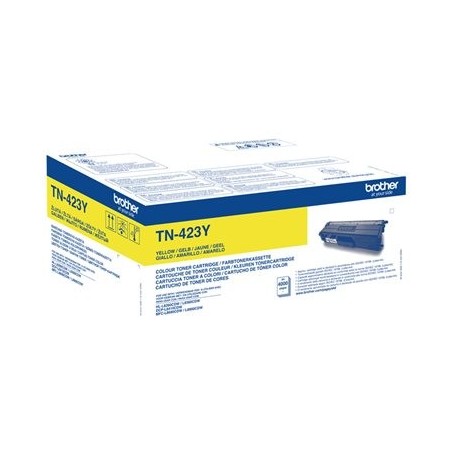 BROTHER TN423Y Toner Brother TN423 yellow 4000str HL-L8260CDW/HL-L8360CDW/DCP-L8410CDW