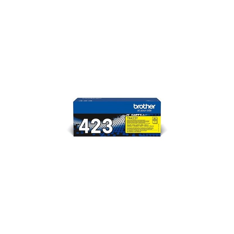 BROTHER TN423Y Toner Brother TN423 yellow 4000str HL-L8260CDW/HL-L8360CDW/DCP-L8410CDW