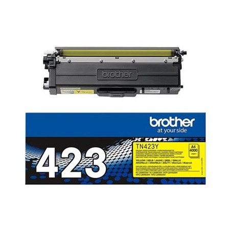 BROTHER TN423Y Toner Brother TN423 yellow 4000str HL-L8260CDW/HL-L8360CDW/DCP-L8410CDW