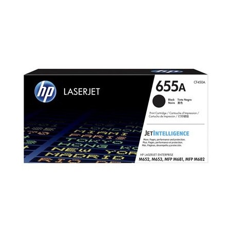 HP 655A Original LaserJet Toner Cartridge Black