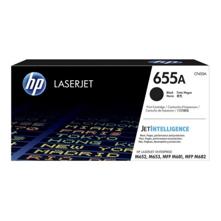 HP 655A Original LaserJet Toner Cartridge Black