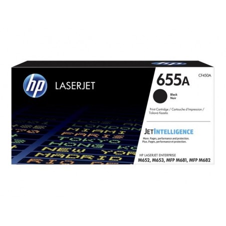 HP 655A Original LaserJet Toner Cartridge Black