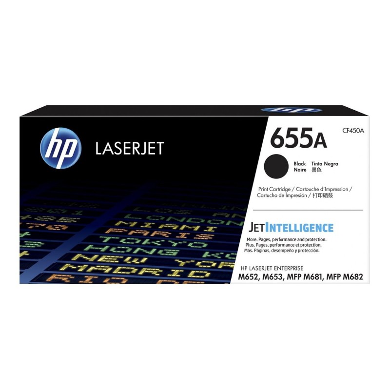 HP 655A Original LaserJet Toner Cartridge Black