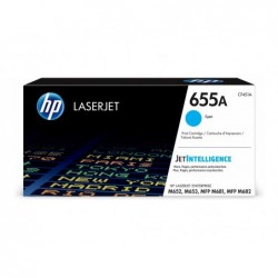 HP 655A Original LaserJet Toner Cartridge Cyan