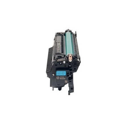 HP 655A Original LaserJet Toner Cartridge Cyan