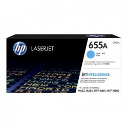 HP 655A Original LaserJet Toner Cartridge Cyan