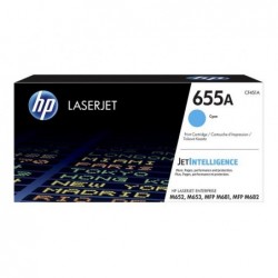 HP 655A Original LaserJet Toner Cartridge Cyan