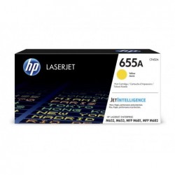 HP 655A Original LaserJet Toner Cartridge Yellow
