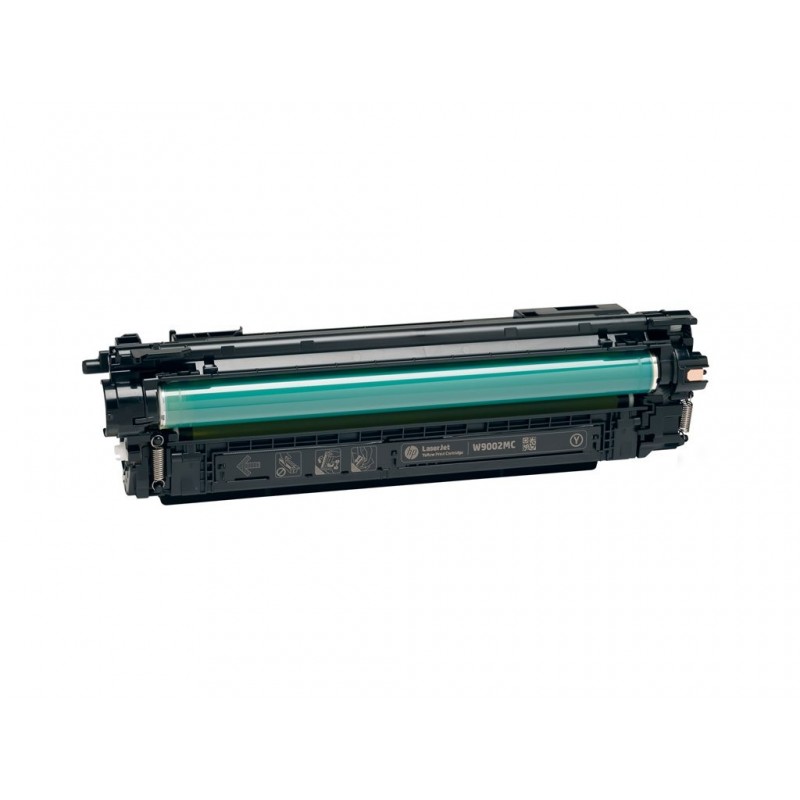 HP 655A Original LaserJet Toner Cartridge Yellow