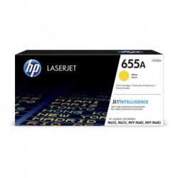 HP 655A Original LaserJet Toner Cartridge Yellow