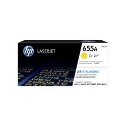 HP 655A Original LaserJet Toner Cartridge Yellow