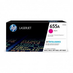 HP 655A Original LaserJet Toner Cartridge Magenta