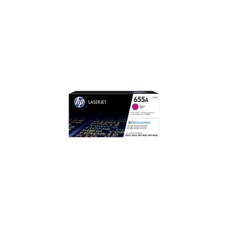 HP 655A Original LaserJet Toner Cartridge Magenta