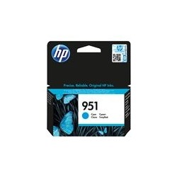 HP 951 Officejet Ink Cartridge Cyan Standard Capacity 700 pages 1-pack HP 951 Officejet Ink Cartridge Cyan Standard Capacity 700 pages 1-pack