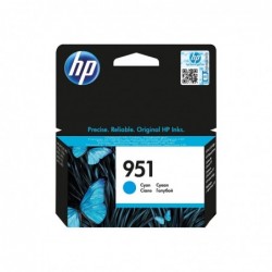 HP 951 Officejet Ink Cartridge Cyan Standard Capacity 700 pages 1-pack HP 951 Officejet Ink Cartridge Cyan Standard Capacity 700 pages 1-pack