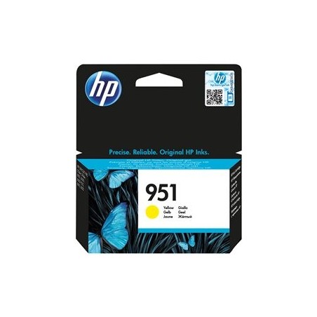 HP 951 Officejet Ink Cartridge Yellow Standard Capacity 700 pages 1-pack HP 951 Officejet Ink Cartridge Yellow Standard Capacity 700 pages 1-pack