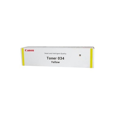 Canon oryginalny toner 034 Y, 9451B001, yellow, 7300s