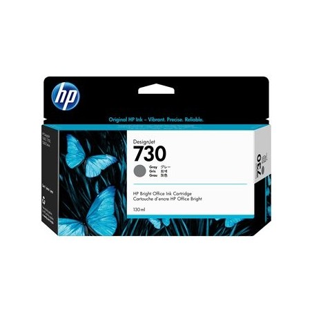 HP 730 130 ml Gray Ink Cartridge