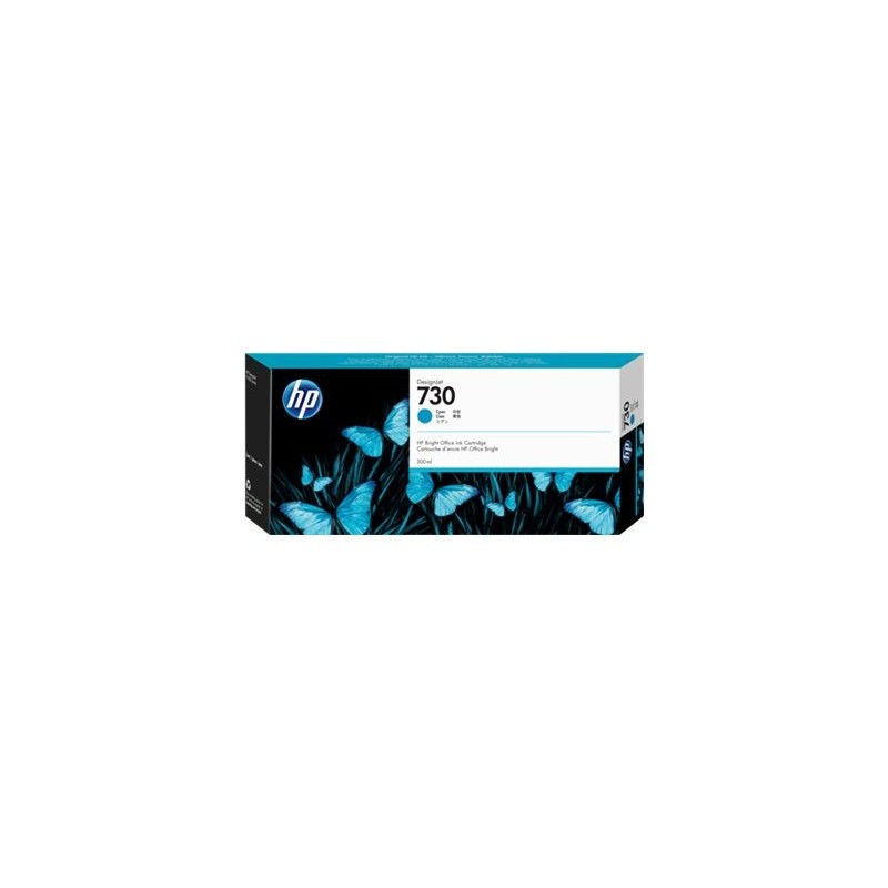 HP 730 300 ml Cyan Ink Cartridge