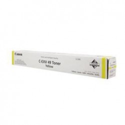 Canon oryginalny toner C-EXV49 Y, 8527b002, yellow, 19000s