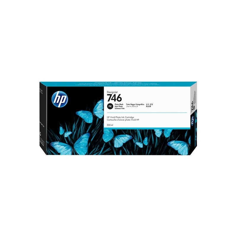 HP 746 300-ml Photo Black Ink Cartridge HP 746 300-ml Photo Black Ink Cartridge