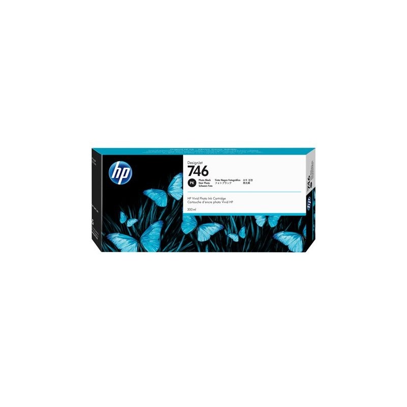HP 746 300-ml Photo Black Ink Cartridge HP 746 300-ml Photo Black Ink Cartridge