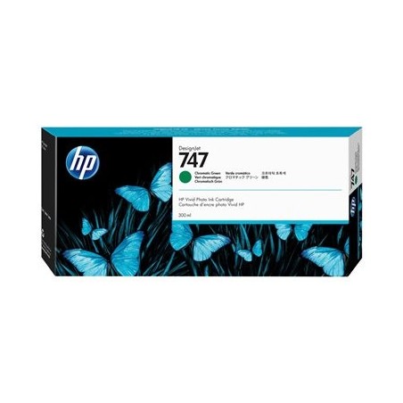 HP 747 300-ml Chromatic Green Ink Cartridge HP 747 300-ml Chromatic Green Ink Cartridge