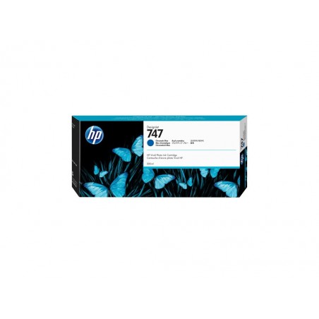 HP 747 300-ml Chromatic Blue Ink Cartridge HP 747 300-ml Chromatic Blue Ink Cartridge