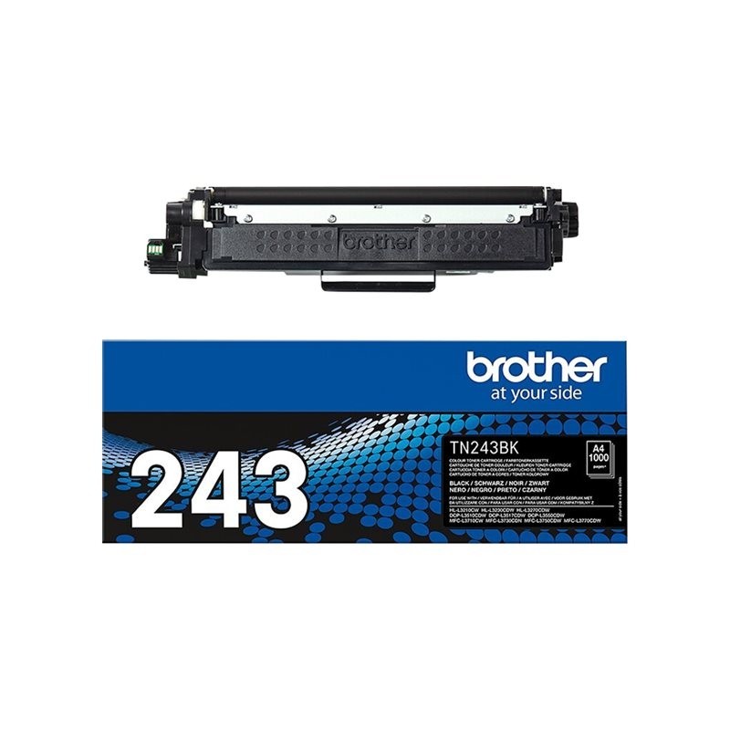 BROTHER TN243BK Toner Brother TN243BK black 1000 str DCP-L3510CDW, DCP-L3550CDW,