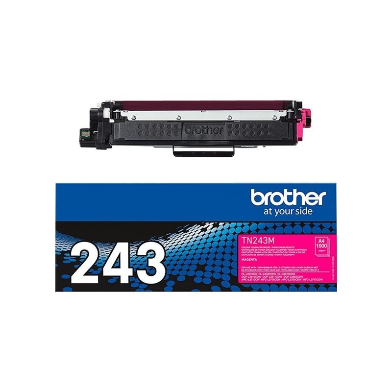 BROTHER TN243M Toner Brother TN243M magenta 1000 str DCP-L3510CDW, DCP-L3550CDW,