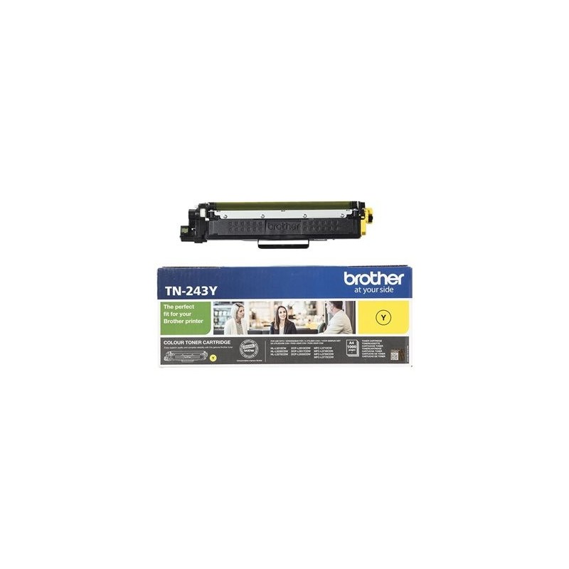 BROTHER TN243Y Toner Brother TN243Y yellow 1000 str DCP-L3510CDW, DCP-L3550CDW,
