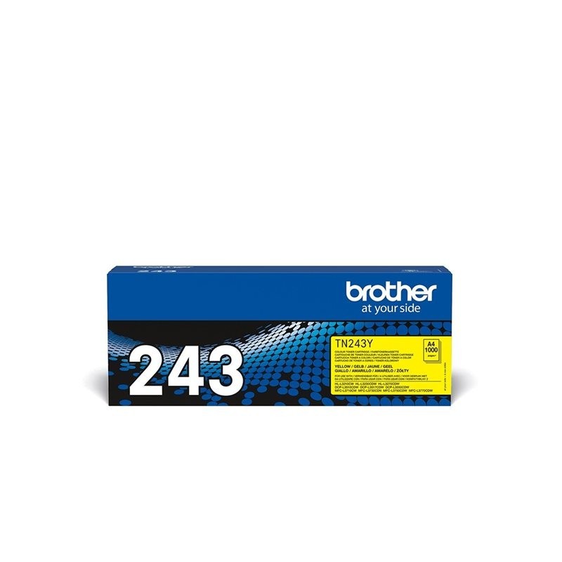 BROTHER TN243Y Toner Brother TN243Y yellow 1000 str DCP-L3510CDW, DCP-L3550CDW,
