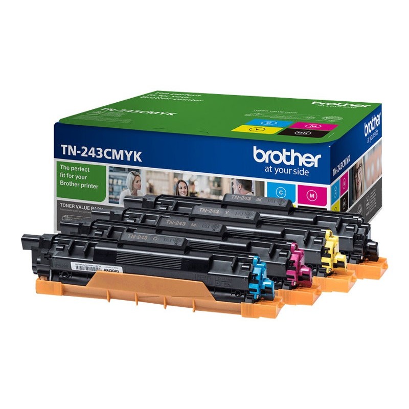 BROTHER TN243CMYK Toner Brother TN243CMYK 1000 str DCP-L3510CDW, DCP-L3550CDW,