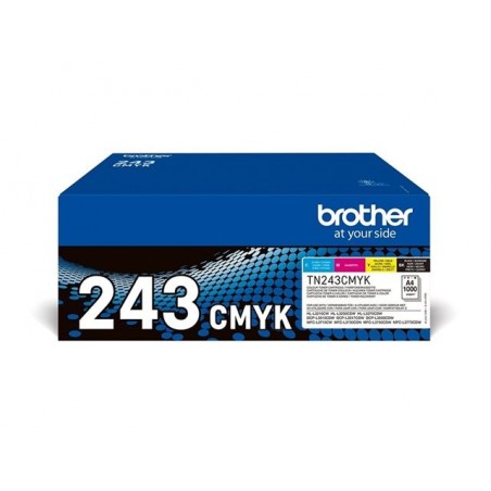 BROTHER TN243CMYK Toner Brother TN243CMYK 1000 str DCP-L3510CDW, DCP-L3550CDW,