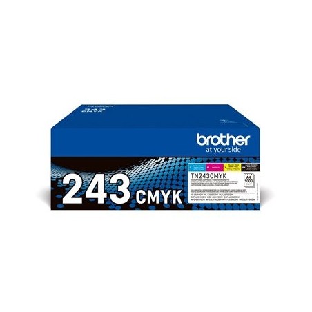 BROTHER TN243CMYK Toner Brother TN243CMYK 1000 str DCP-L3510CDW, DCP-L3550CDW,