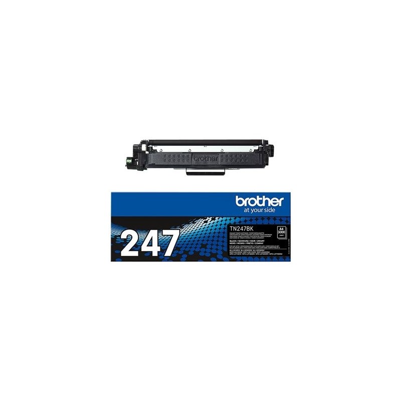 BROTHER TN247BK Toner Brother TN247BK black 3000 str DCP-L3510CDW, DCP-L3550CDW, HL-L3210CW