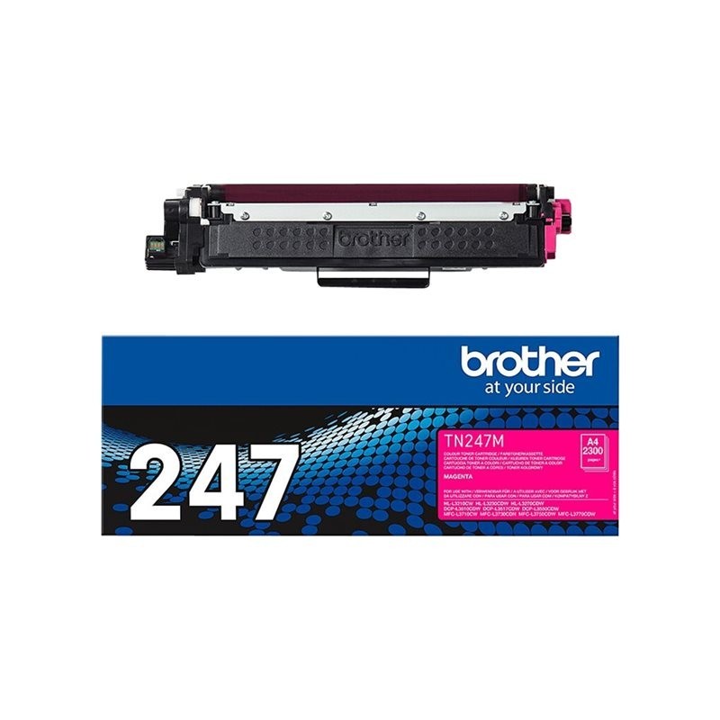 BROTHER TN247M Toner Brother TN247M magenta 2300 str DCP-L3510CDW, DCP-L3550CDW, HL-L3210CW