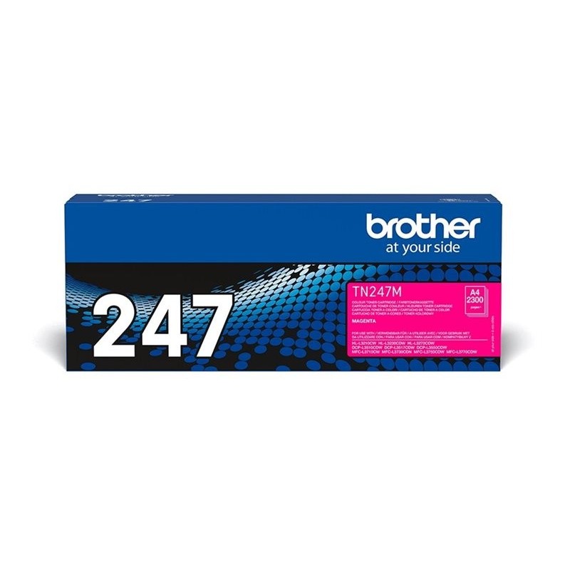 BROTHER TN247M Toner Brother TN247M magenta 2300 str DCP-L3510CDW, DCP-L3550CDW, HL-L3210CW