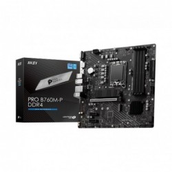 Płyta główna PRO B760M-P DDR4 s1700 4DDR4 DP/HDMI 2M.2 mATX 