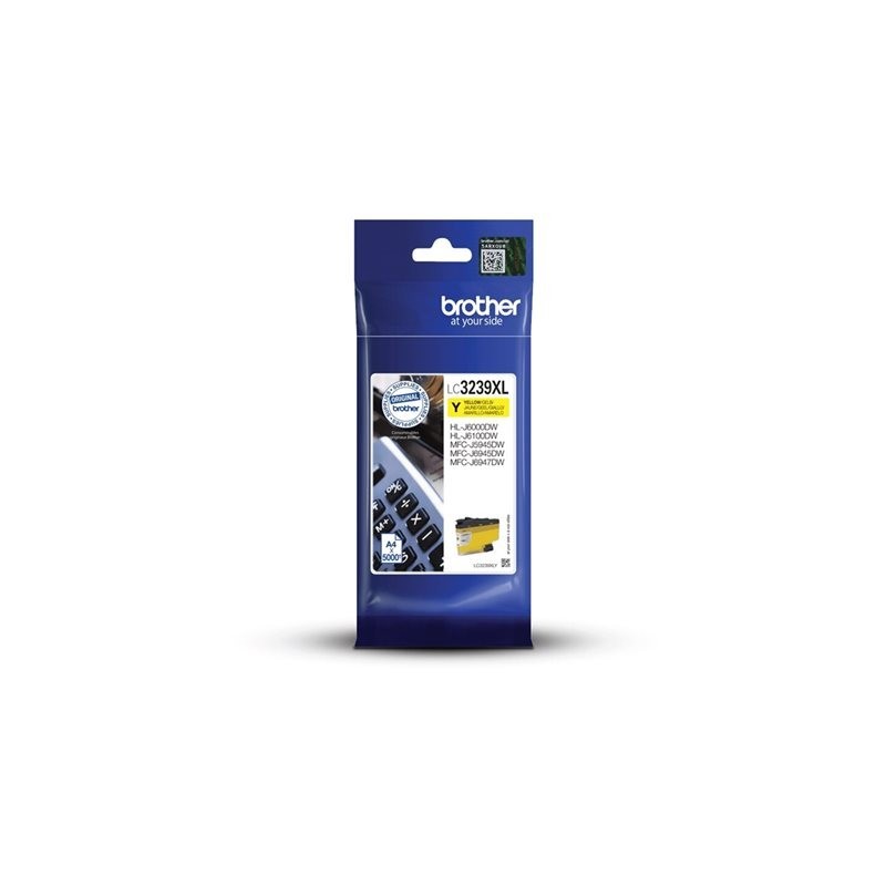 BROTHER LC3239XLY Tusz Brother LC3239XLY h-yield yellow 5000 str MFCJ6947DW