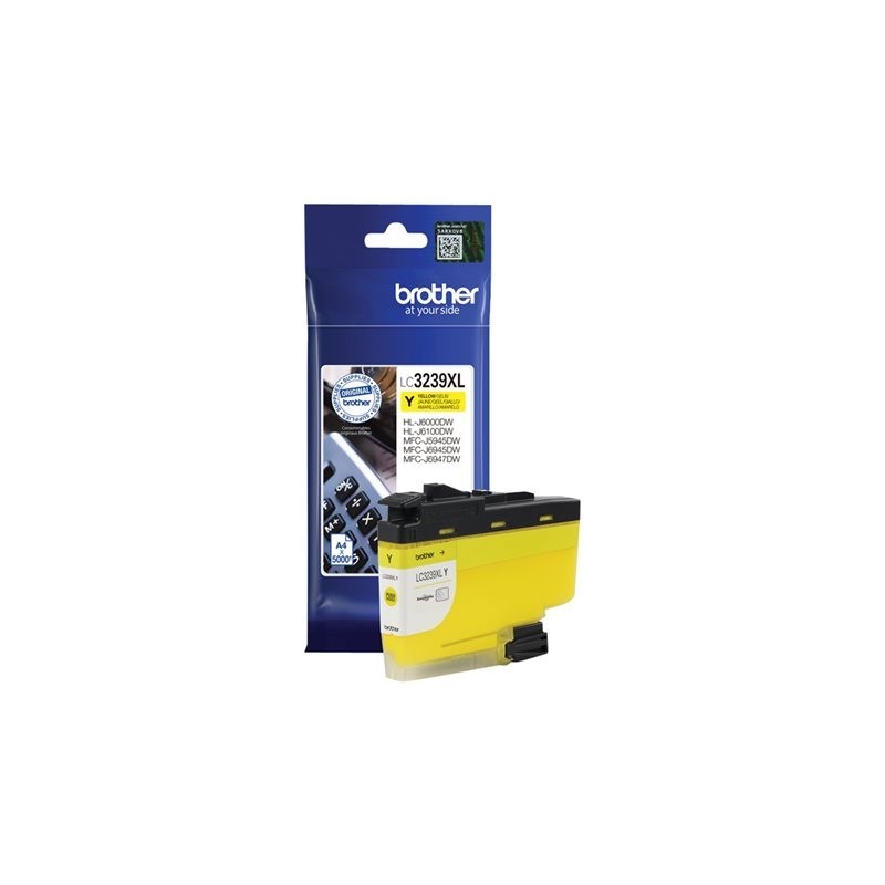 BROTHER LC3239XLY Tusz Brother LC3239XLY h-yield yellow 5000 str MFCJ6947DW