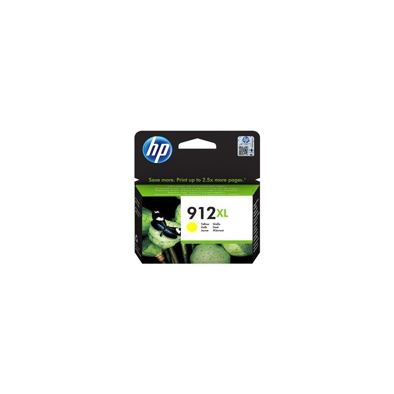 HP 912XL High Yield Yellow Ink HP 912XL High Yield Yellow Ink