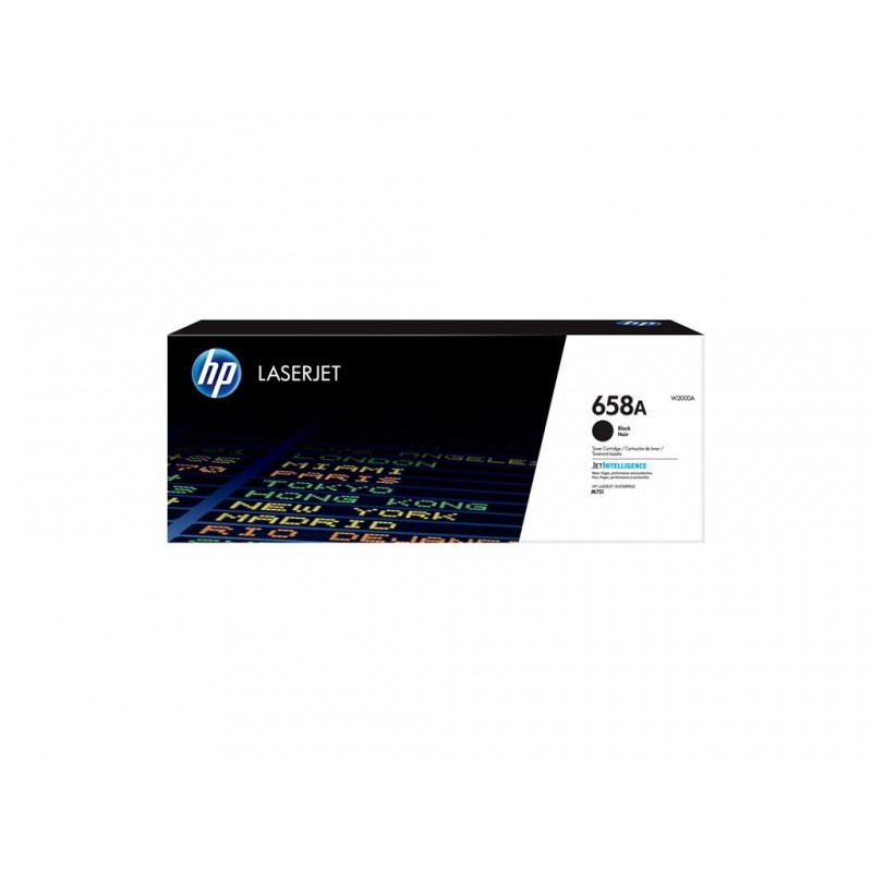 HP 658A Black LaserJet Toner Cartridge