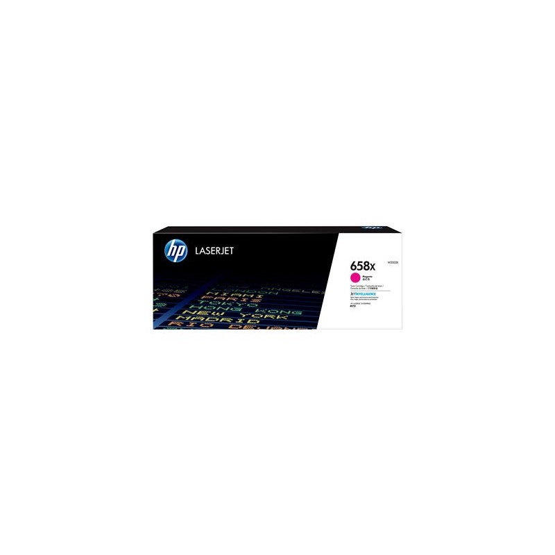 HP 658X Magenta LaserJet Toner Cartridge