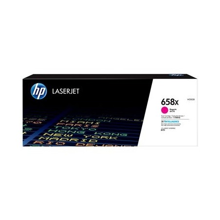 HP 658X Magenta LaserJet Toner Cartridge