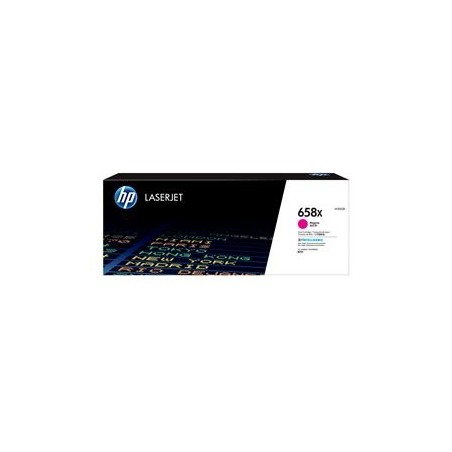 HP 658X Magenta LaserJet Toner Cartridge