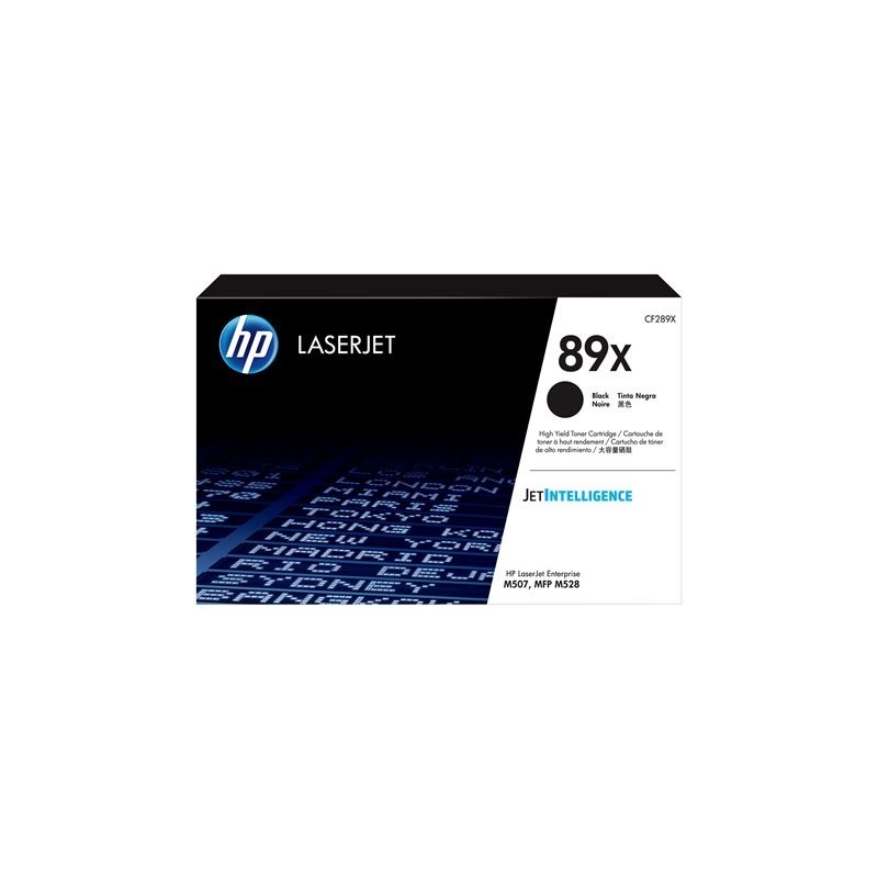 HP 89X Black LaserJet Toner Cartridge
