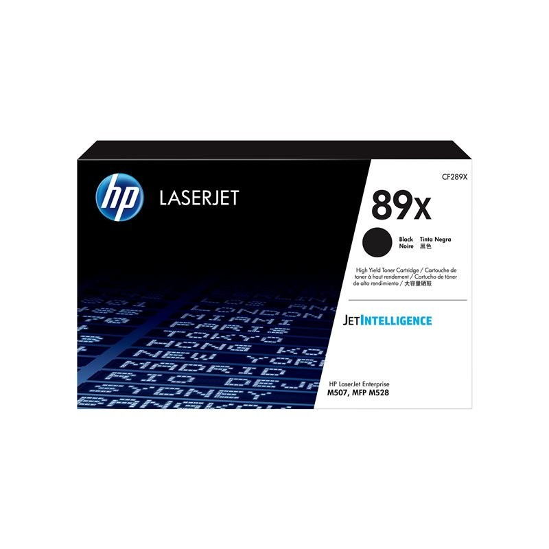 HP 89X Black LaserJet Toner Cartridge
