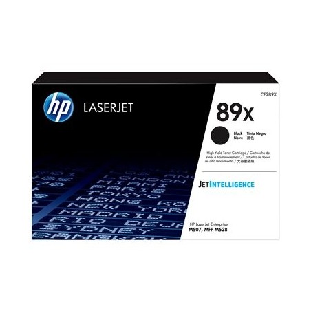 HP 89X Black LaserJet Toner Cartridge