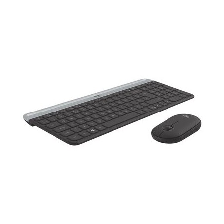 LOGITECH 920-009204 Logitech klawiatura bezprzewodowa + mysz MK470, Graphite, US